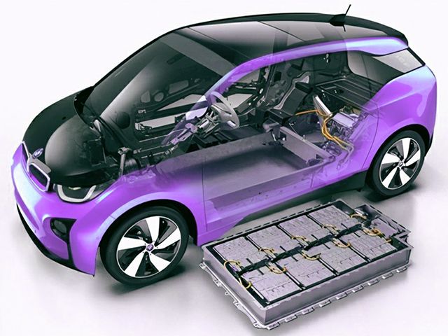 Battery pack polyurethane foam material