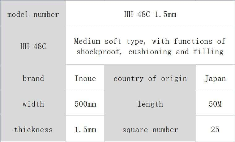Inoue foam HH-48C