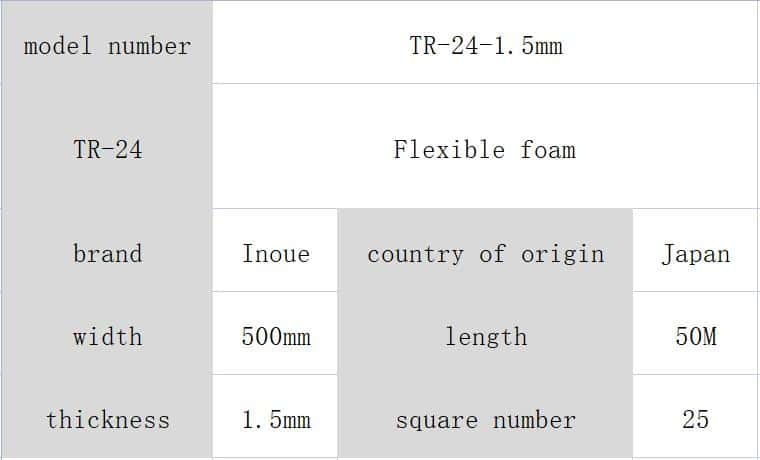 Inoue Foam TR-24