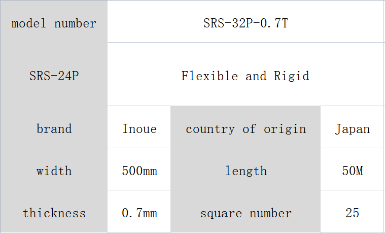 Inoue foam SRS-32P-0.7T