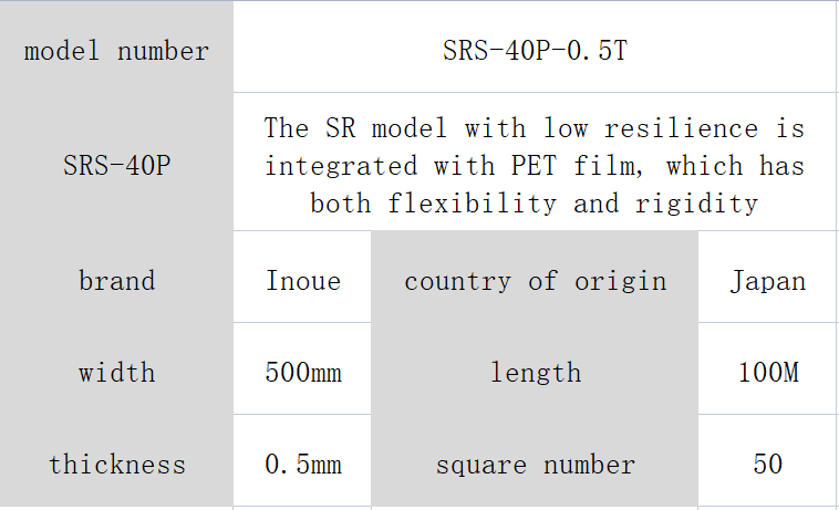 SRS-40P Inoue foam