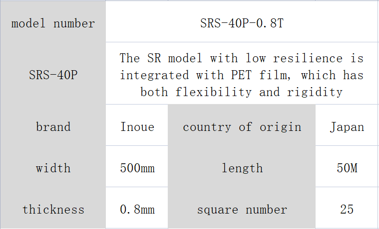 SRS-40P Inoue foam