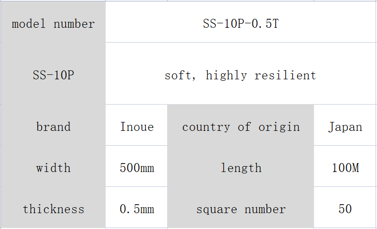 Inoue foam SS-10P