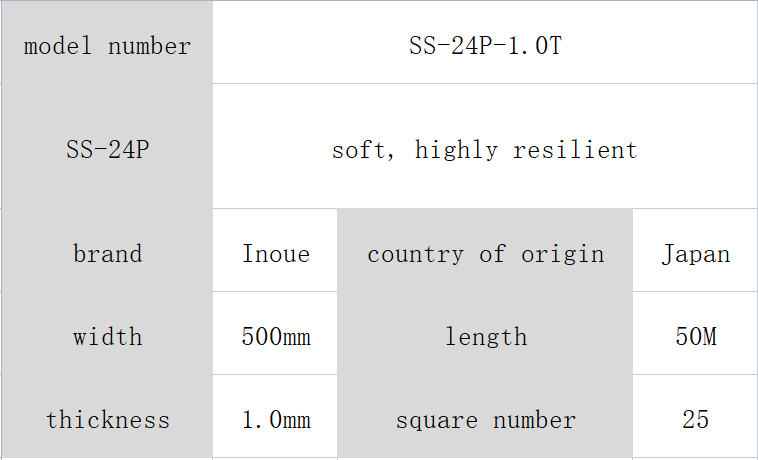 Inoue SS-24P foam