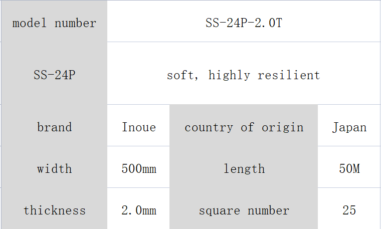 Inoue SS-24P foam